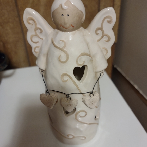 Accents Angel Votive Holder With Votive And Fashioncrat Family
